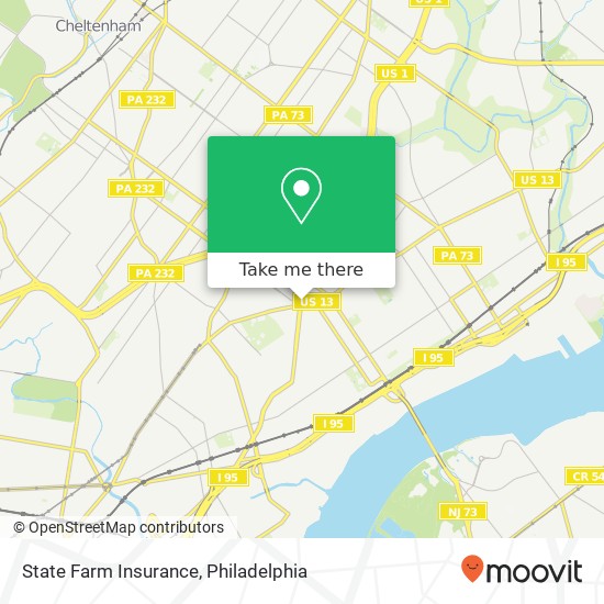 State Farm Insurance map