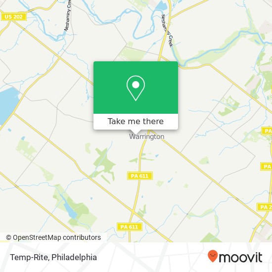 Temp-Rite map