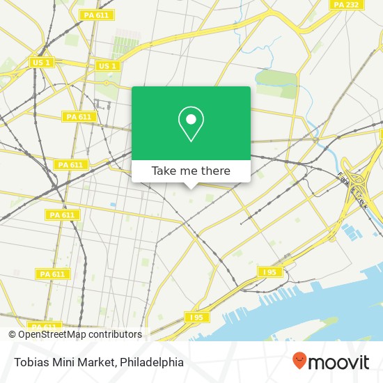 Mapa de Tobias Mini Market