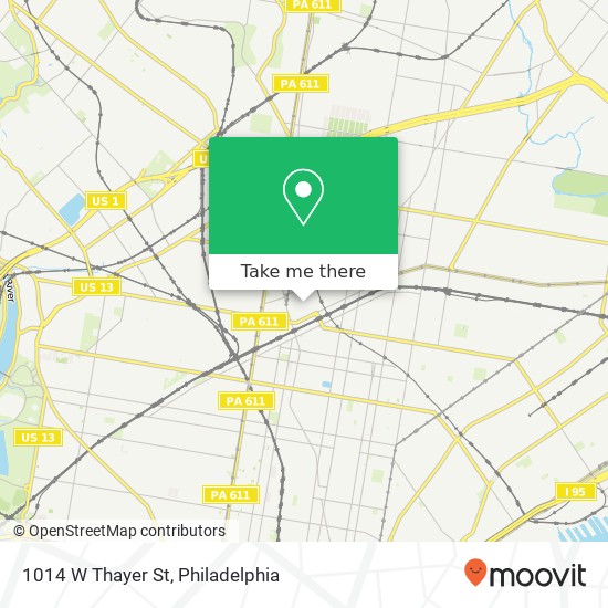 1014 W Thayer St map