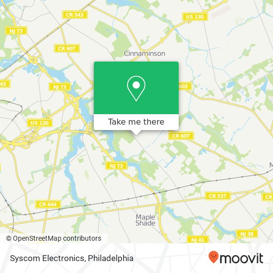 Syscom Electronics map