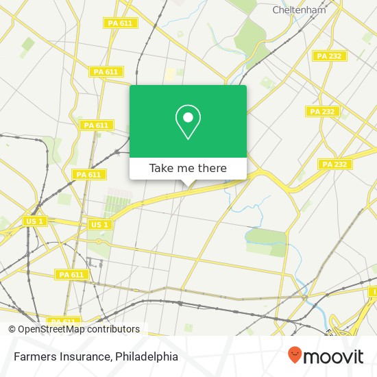 Farmers Insurance map