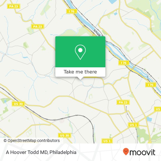 Mapa de A Hoover Todd MD