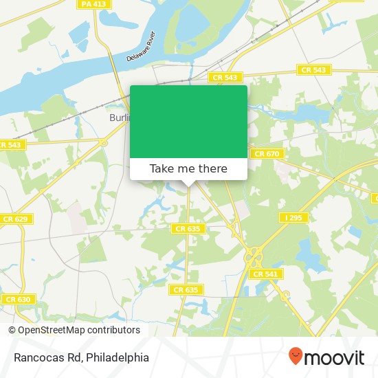 Mapa de Rancocas Rd