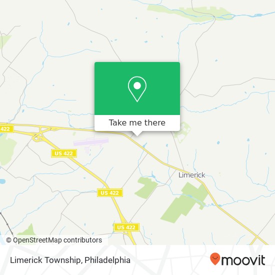Mapa de Limerick Township