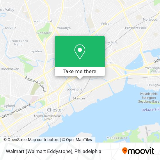 Walmart (Walmart Eddystone) map