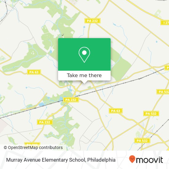 Mapa de Murray Avenue Elementary School