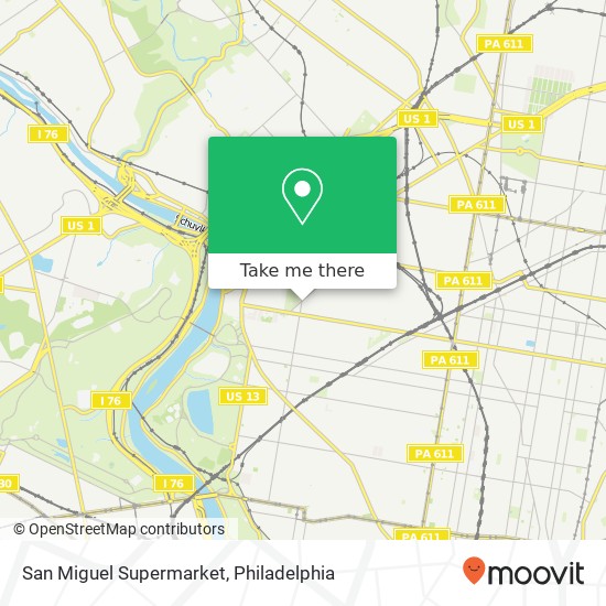 San Miguel Supermarket map