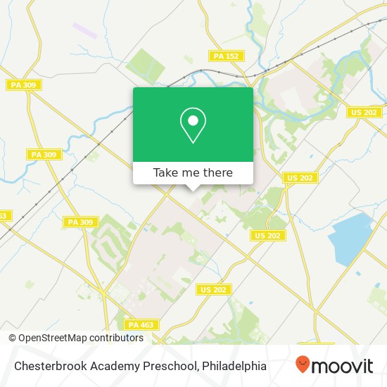 Chesterbrook Academy Preschool map