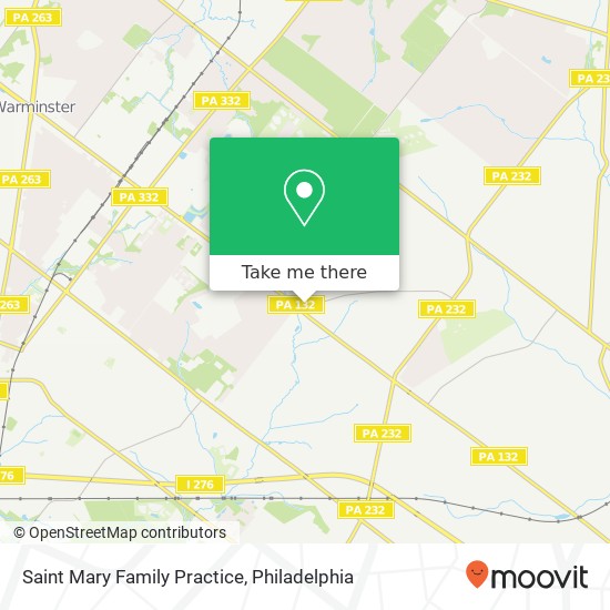 Saint Mary Family Practice map