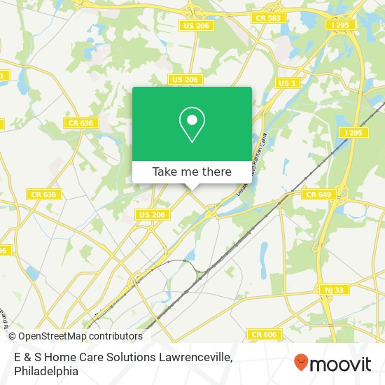 E & S Home Care Solutions Lawrenceville map