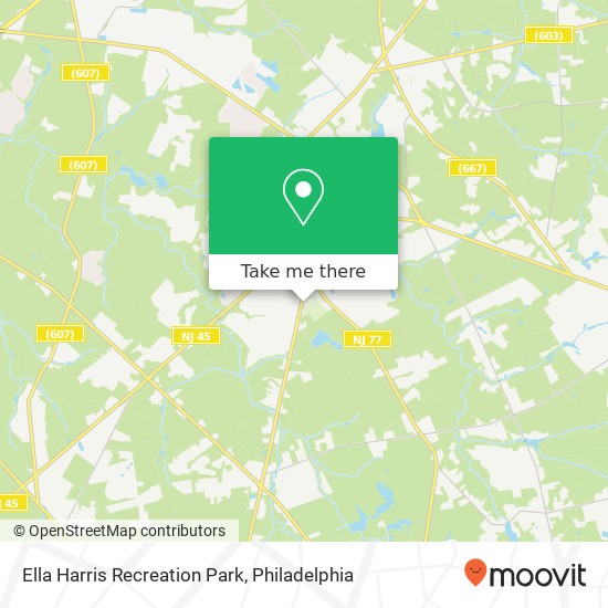 Mapa de Ella Harris Recreation Park