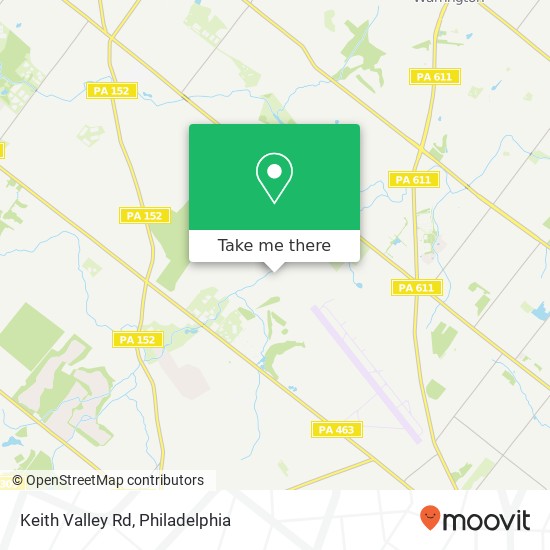 Mapa de Keith Valley Rd