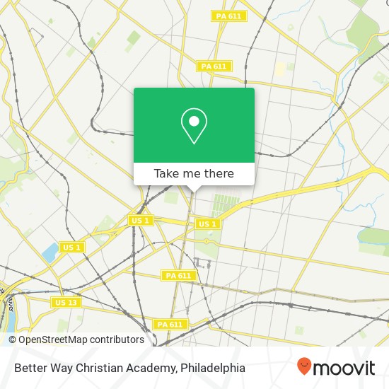 Better Way Christian Academy map