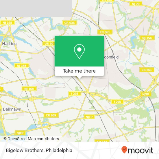 Bigelow Brothers map
