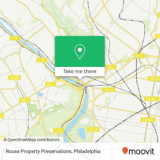 Mapa de Rouse Property Preservations