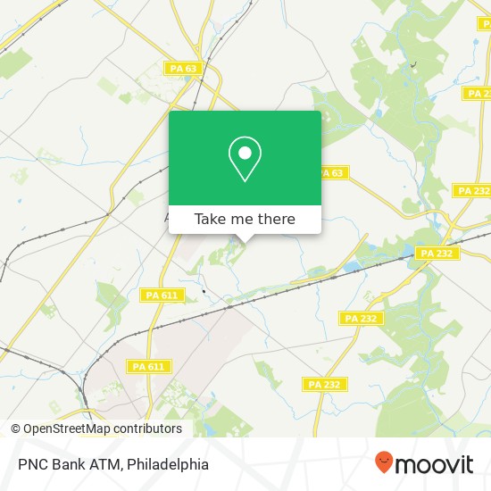 PNC Bank ATM map