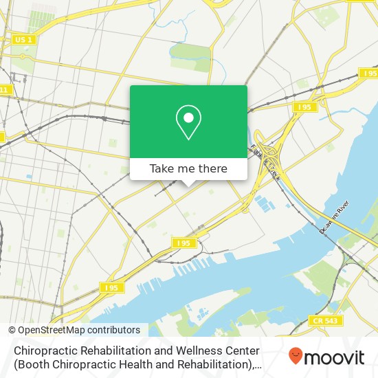 Chiropractic Rehabilitation and Wellness Center (Booth Chiropractic Health and Rehabilitation) map