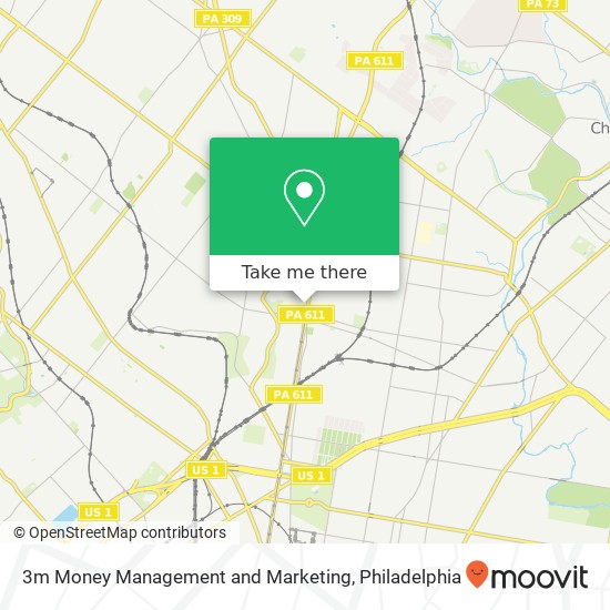 Mapa de 3m Money Management and Marketing