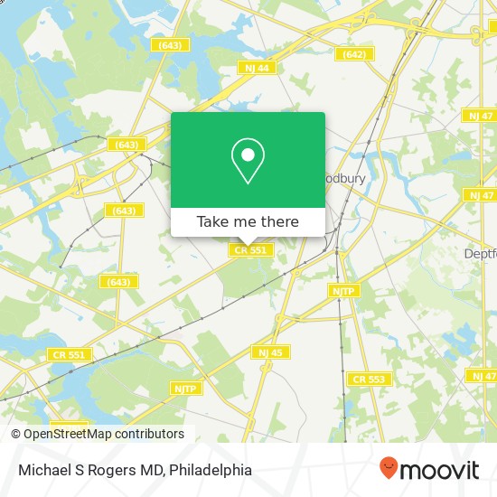 Michael S Rogers MD map