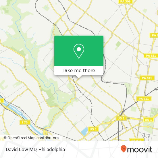 David Low MD map