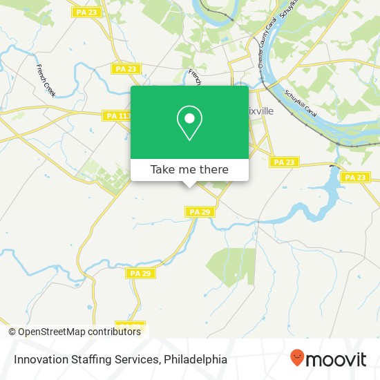 Innovation Staffing Services map