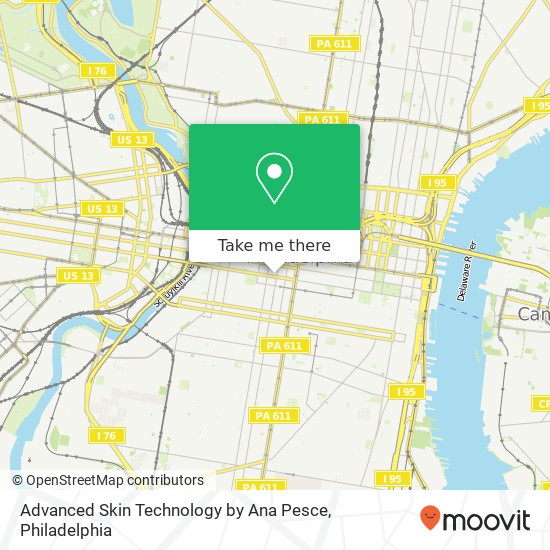 Advanced Skin Technology by Ana Pesce map