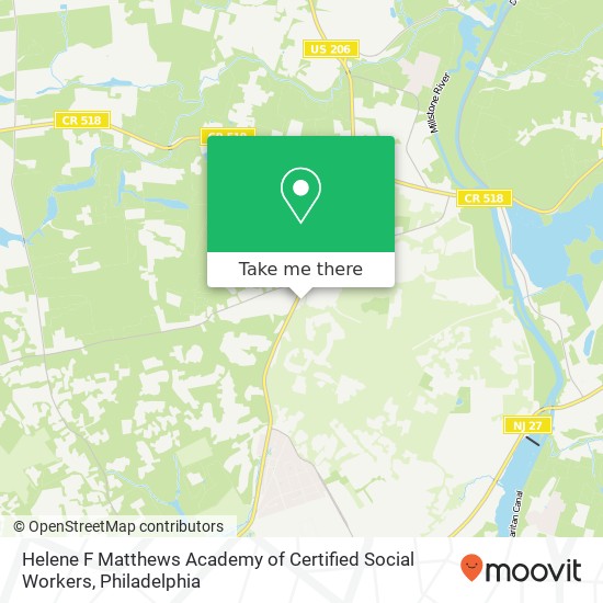 Helene F Matthews Academy of Certified Social Workers map