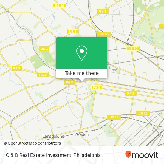 C & D Real Estate Investment map