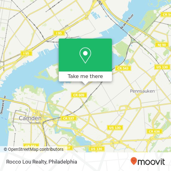 Rocco Lou Realty map