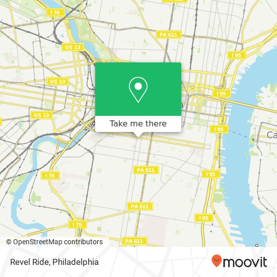 Revel Ride map