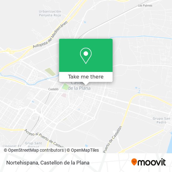 Nortehispana map
