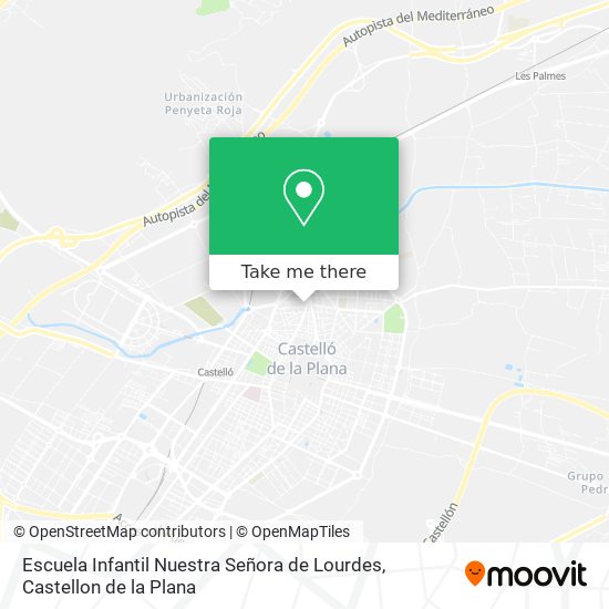 Escuela Infantil Nuestra Señora de Lourdes map