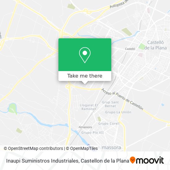 Inaupi Suministros Industriales map