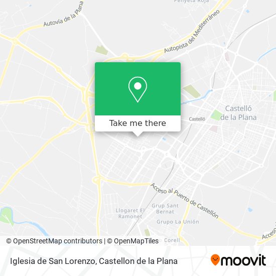 Iglesia de San Lorenzo map
