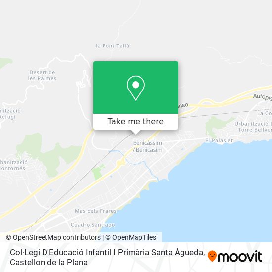 Col·Legi D'Educació Infantil I Primària Santa Àgueda map