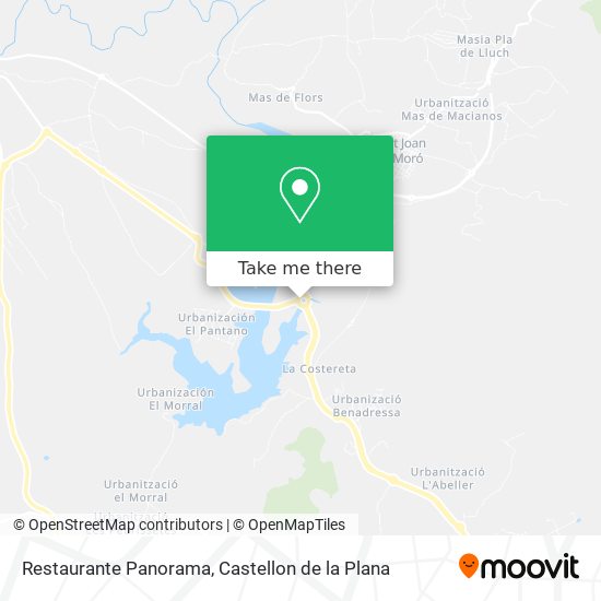 Restaurante Panorama map