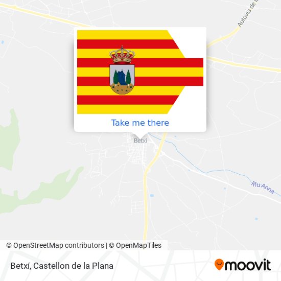 mapa Betxí