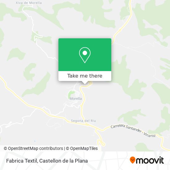Fabrica Textil map