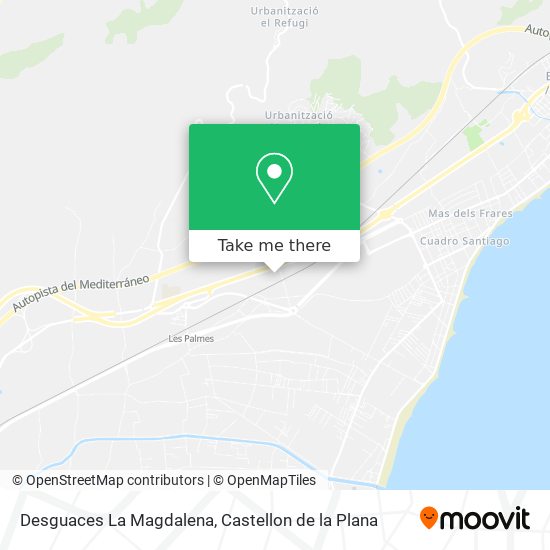 Desguaces La Magdalena map