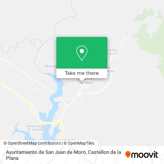 Ayuntamiento de San Juan de Moró map