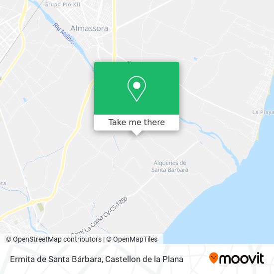 Ermita de Santa Bárbara map