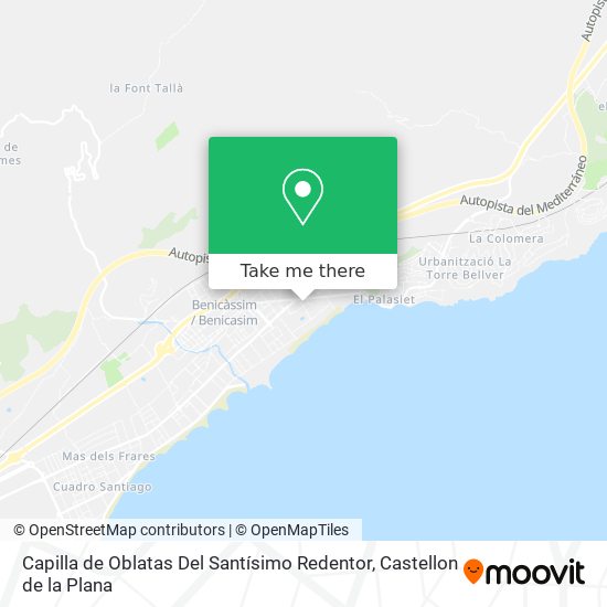 Capilla de Oblatas Del Santísimo Redentor map