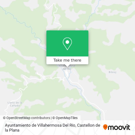 Ayuntamiento de Villahermosa Del Río map