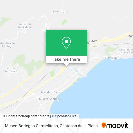 Museo Bodegas Carmelitano map