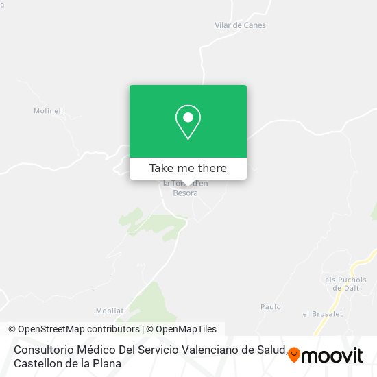 Consultorio Médico Del Servicio Valenciano de Salud map