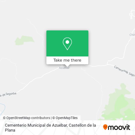 Cementerio Municipal de Azuébar map