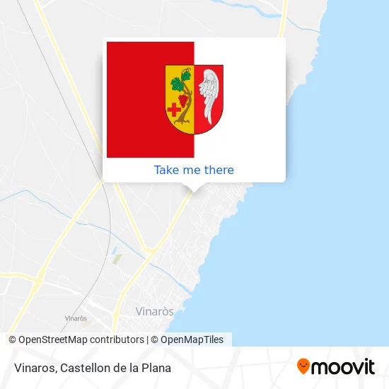 Vinaros map