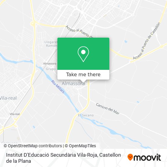 Institut D'Educació Secundària Vila-Roja map