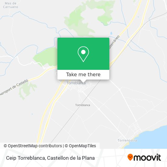 Ceip Torreblanca map